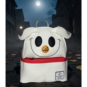 Loungefly Nightmare Before Christmas Zero Glow In The Dark Mini Backpack GITD